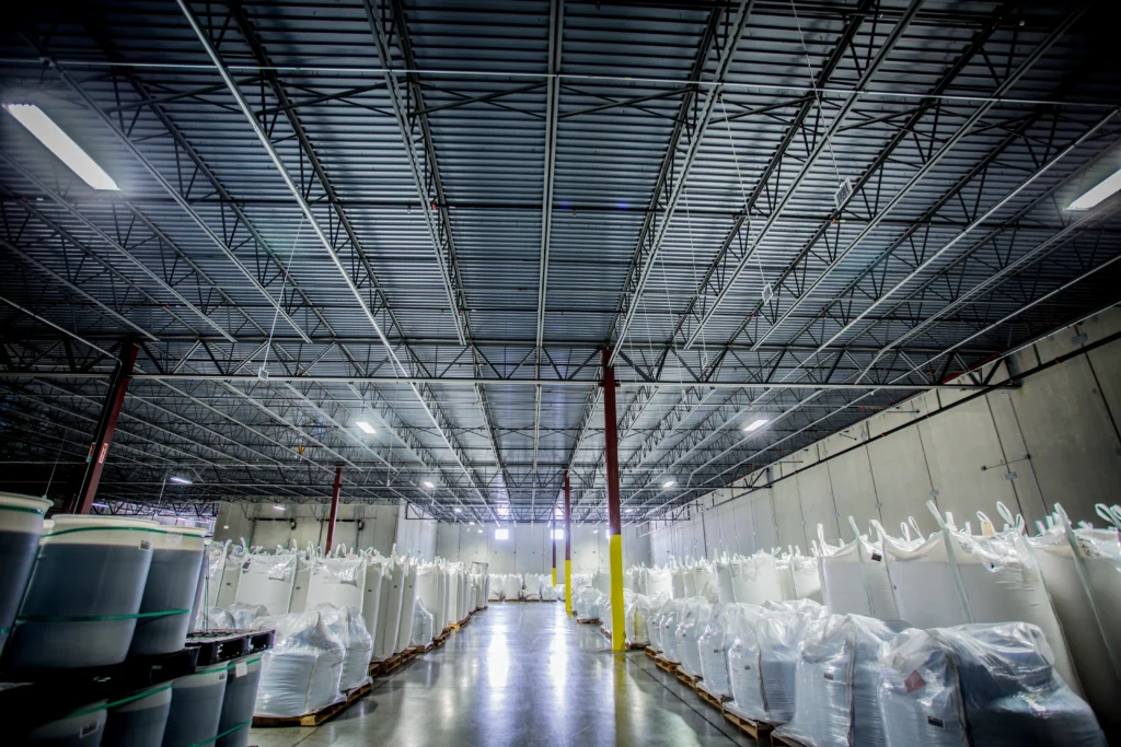 Indiana 3PL warehouse interior with racking, inventory storage, and distribution operations for Midwest logistics